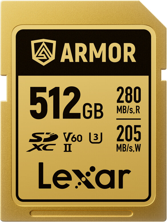 Karta pamięci Lexar SDXC 512GB (280MB/s) ARMOR Gold