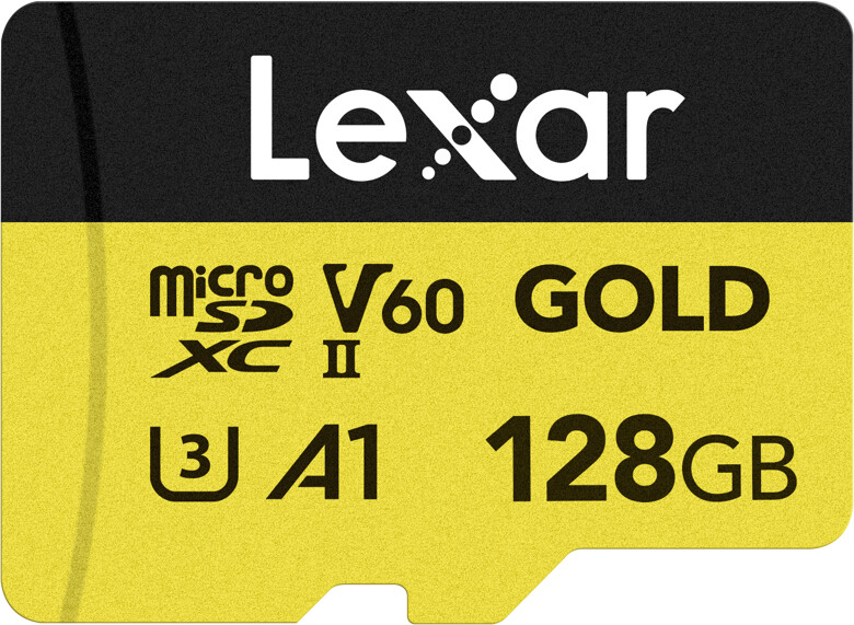 Karta pamięci Lexar microSDXC 128GB Gold UHS-II (280MB/s) + adapter SD