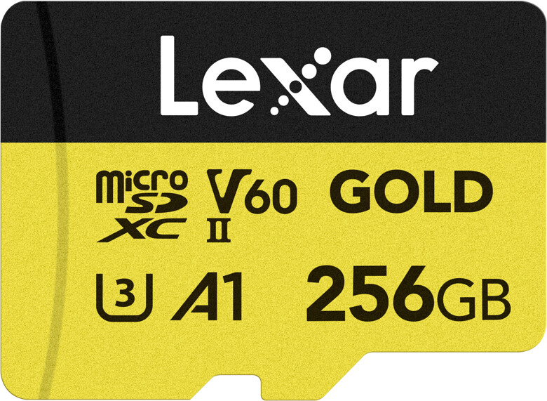 Karta pamięci Lexar microSDXC 256GB Gold UHS-II (280MB/s) + adapter SD