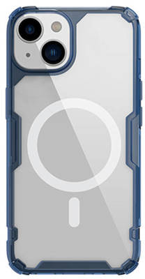 Etui MagSafe Nillkin Nature TPU Pro do Apple iPhone 14 Plus (niebieskie)