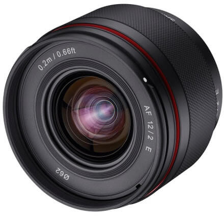 Obiektyw Samyang AF 12mm f/2,0 E (Sony E)  + Gratis Lens station !