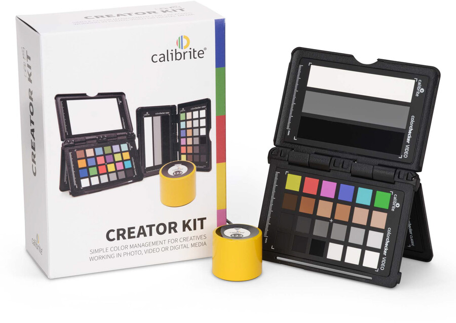 Zestaw CALIBRITE Creator Kit (Calibrite Display 123 + ColorChecker Passport Video 2) - Black Friday 2024