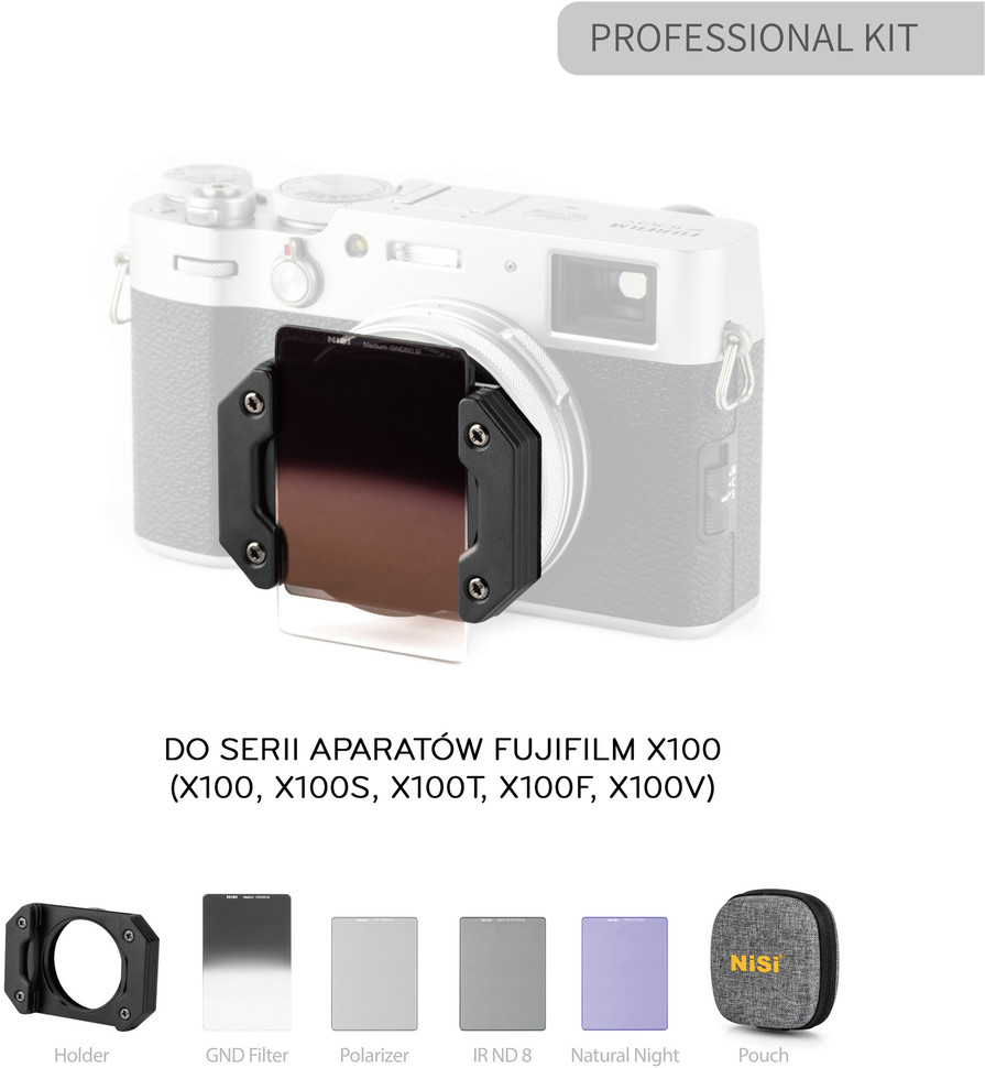 Zestaw filtrowy NiSi Professional kit Prosories do serii Fujifilm X100