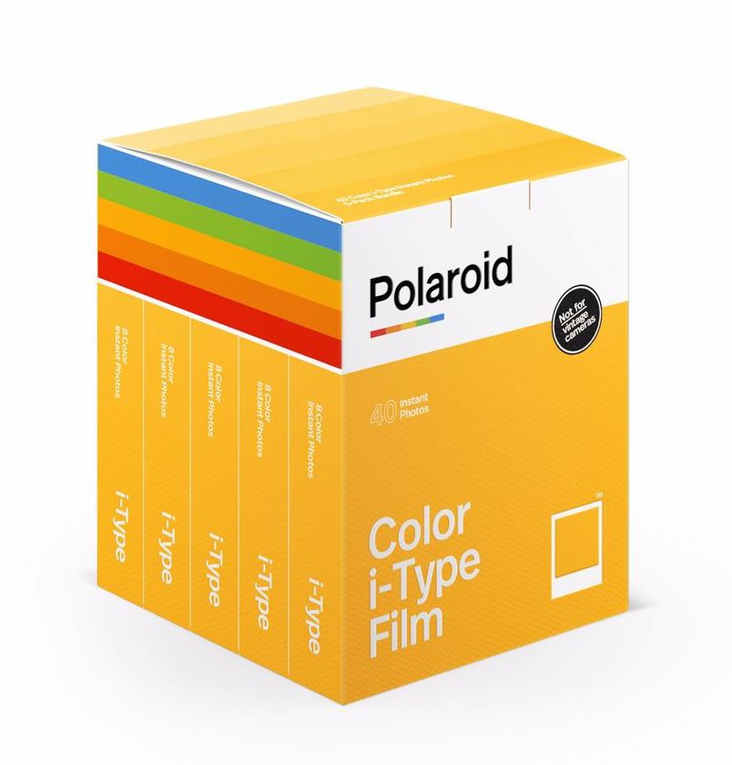 Wkład Polaroid COLOR i-Type Film (White Frame) [5-pack]