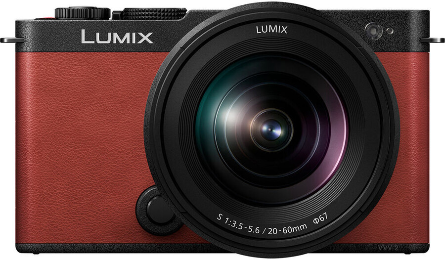 Bezlusterkowiec Panasonic Lumix S9 + 20-60mm (Crimson Red) - Przedsprzedaż