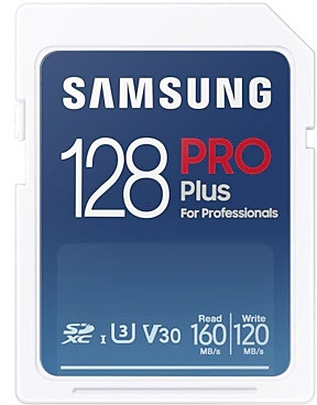 Karta Pamięci Samsung SDXC 128GB PRO+ (160/120MB/s) (MB-SD128K/EU)