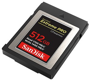 Karta pamięci SanDisk CFexpress 512GB Exterme Pro (1700MB/s)