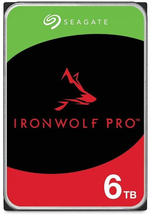 Dysk HDD Seagate IronWolf Pro 6TB 3.5" 256MB (ST6000NT001)