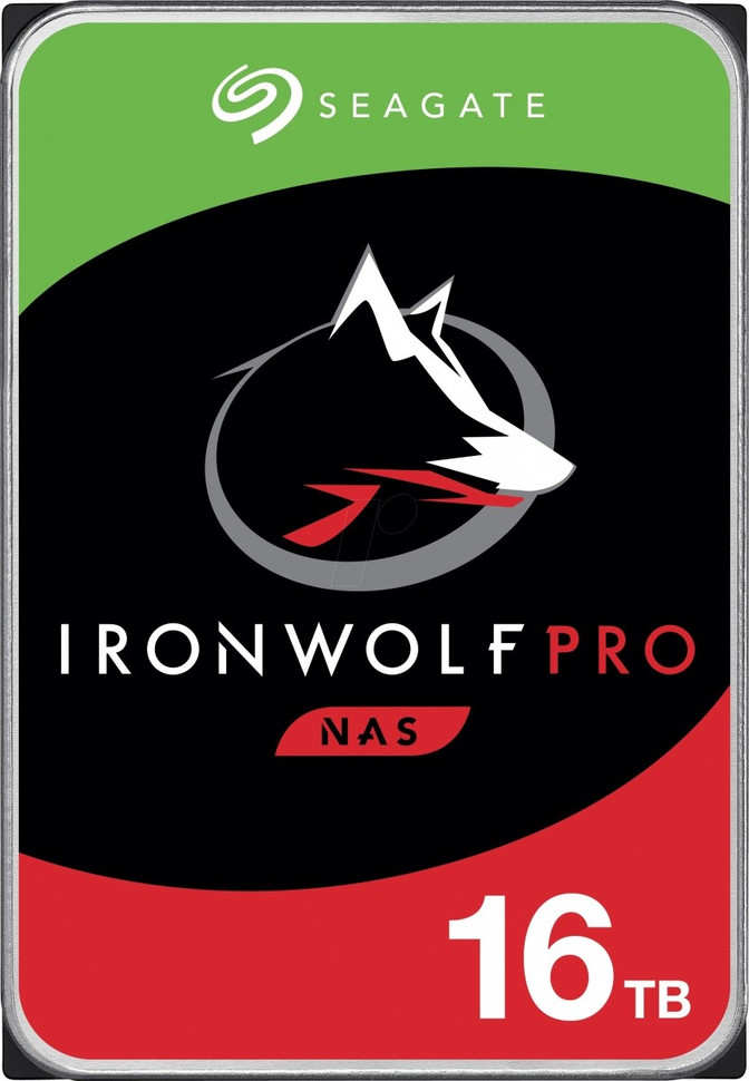 Dysk HDD Seagate  IronWolf Pro 16TB 3,5" 256MB (ST16000NT001)
