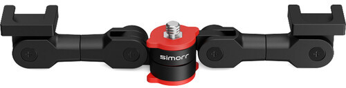 SmallRig 3483 simorr Dual Cold Shoe Extension Bar - przedłużka zimnej stopki