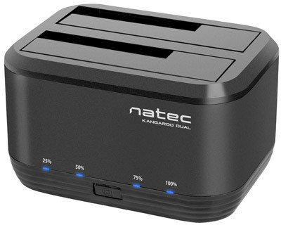 Stacja dokująca HDD Natec Kangaroo Dual SATA 2.5''+3.5'' USB 3.0 (NSD-0955)