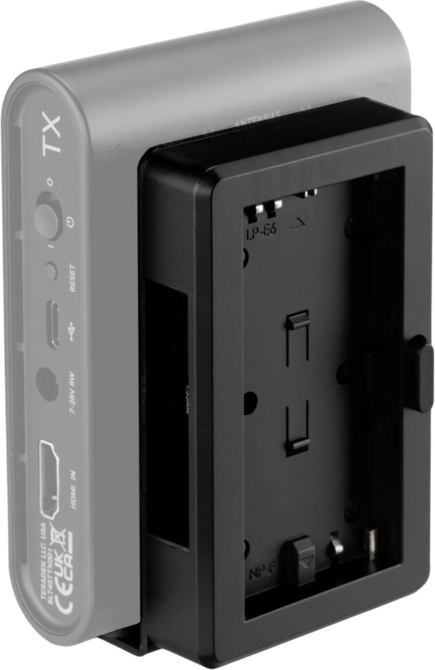 Adapter zasilania Teradek do ACE 750 - NP-F i LP-E6