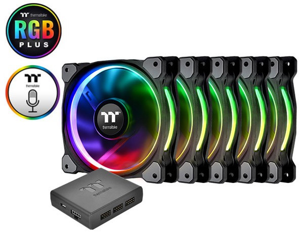 Chłodzenie Thermaltake Riing 12 RGB Plus TT Premium Edition (5 Pack)