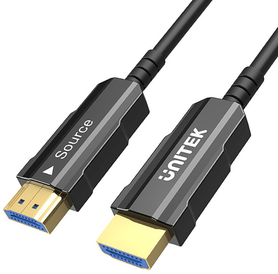 Kabel HDMI 2.0 (optyczny) Unitek C11072BK-20M 4K60Hz 20m