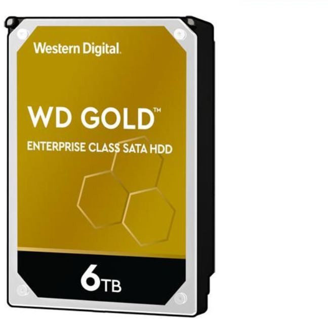 Dysk HDD Western Digital Gold Enterprise 6TB 3,5" 256MB SATAIII/7200rpm