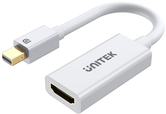 Adapter Unitek Mini DP 1.2 > HDMI 1.4 / 4K@30Hz (Y-6331)