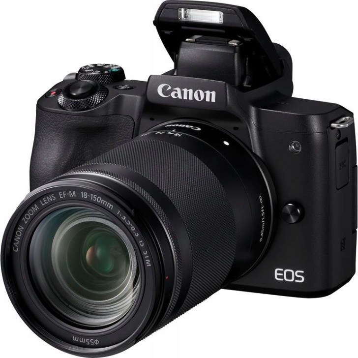 Bezlusterkowiec Canon EOS M50 + EF-M 18-150mm f/3.5-6.3 IS STM (czarny)