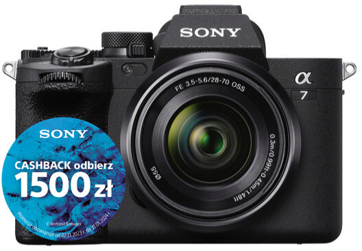 Bezlusterkowiec Sony A7 IV + Sony FE 28-70mm f/3.5-5.6 | Promocja Black Friday! - raty 0%!