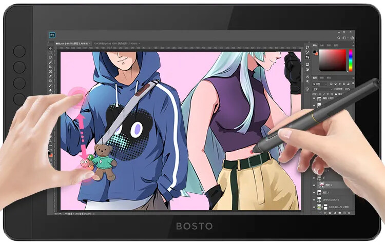 Tablet graficzny BOSTO BT-13HDK-T LCD 13,3" (dotykowy)