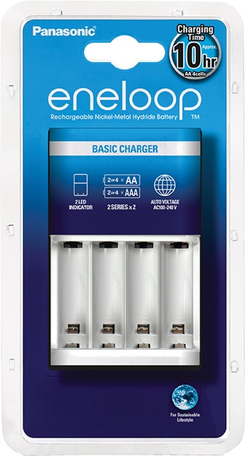 Ładowarka Panasonic Eneloop Basic Charger (BQ-CC51E)