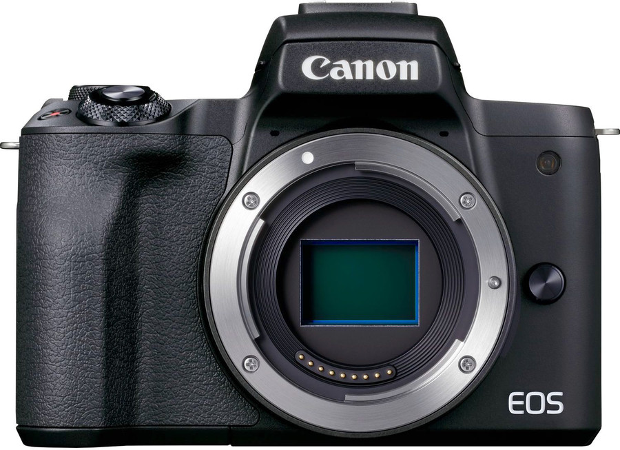 Bezlusterkowiec Canon EOS M50 Mark II + 15-45mm f/3.5-6.3 IS STM + 55-200mm f/4.5-6.3 IS STM (czarny)