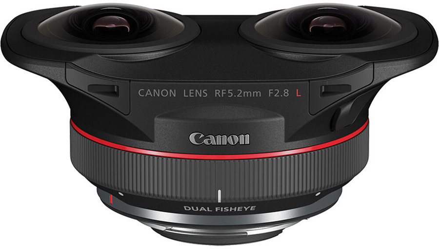 Obiektyw Canon RF 5.2mm f/2.8 L Dual Fisheye (obiektyw 3D/VR)