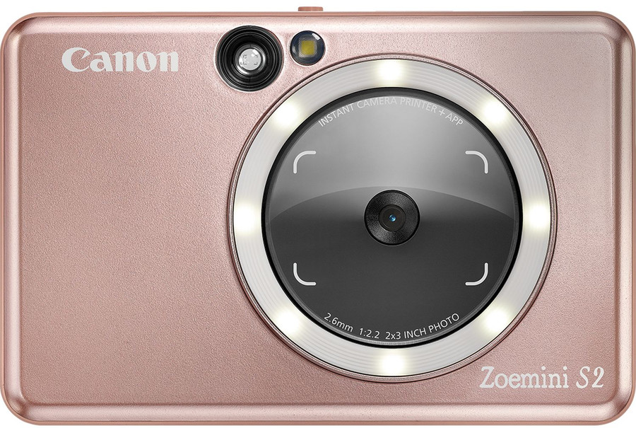 Aparat do zdjęć natychmiastowych Canon Zoemini S2 (Różowozłoty) + Gratis papier Zoemini ZINK 2x3" 20szt