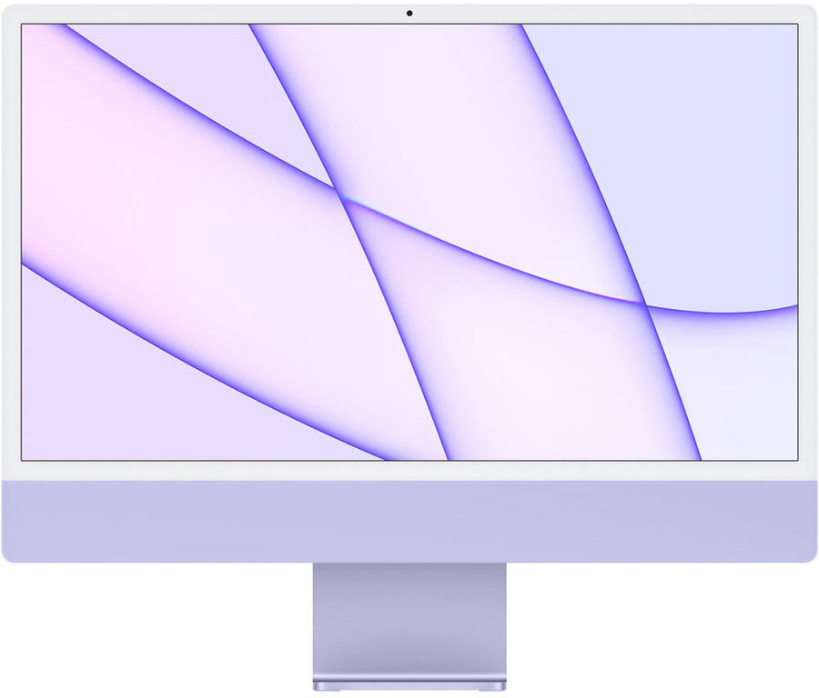 Apple iMac 24" Retina 4.5K M1/8GB/256GB/8C GPU/Fioletowy