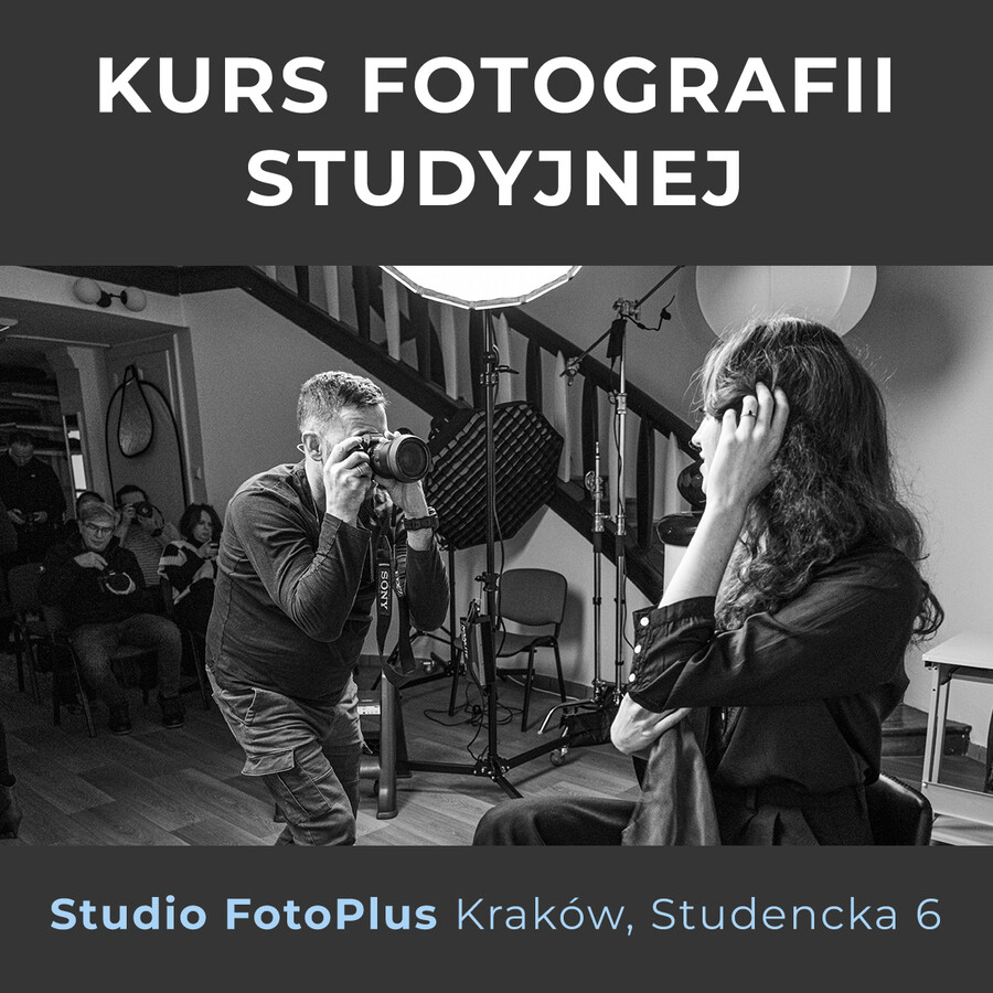 Kurs fotografii studyjnej 7.12.2024 r.