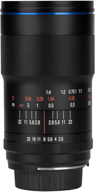 Obiektyw Laowa 100mm f/2,8 Ultra Makro 2x APO (Canon EF) - przysłona manualna