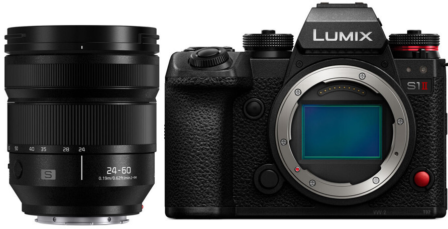 Bezlusterkowiec Panasonic Lumix S1II (DC-S1M2E) + Obiektyw Panasonic Lumix S 24-60mm f/2.8 - Rozszerz gwarancję do 5 lat! - RATY 0%