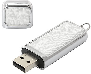 Pendrive Elegance 16 GB USB 3.0 (Biały)