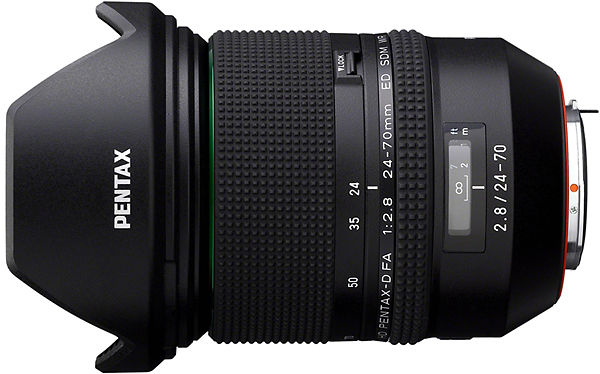 Obiektyw Pentax HD PENTAX-D FA 24-70mm f/2.8 ED SDM WR