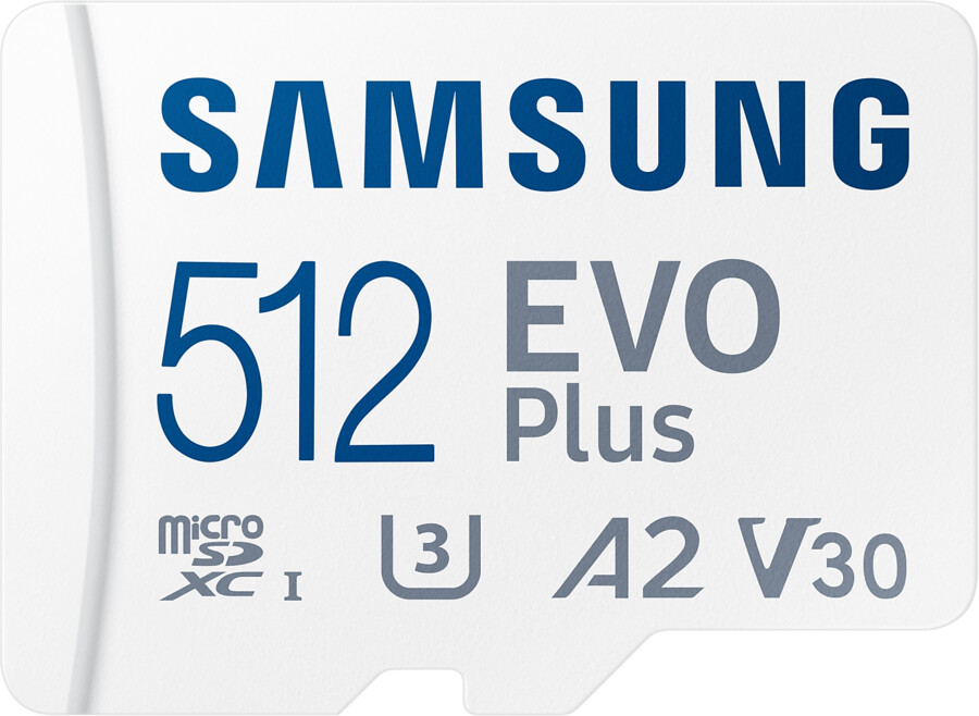 Karta Pamięci Samsung microSDXC 512GB EVO Plus (160MB/s) + Adapter (MB-MC512SA/EU)