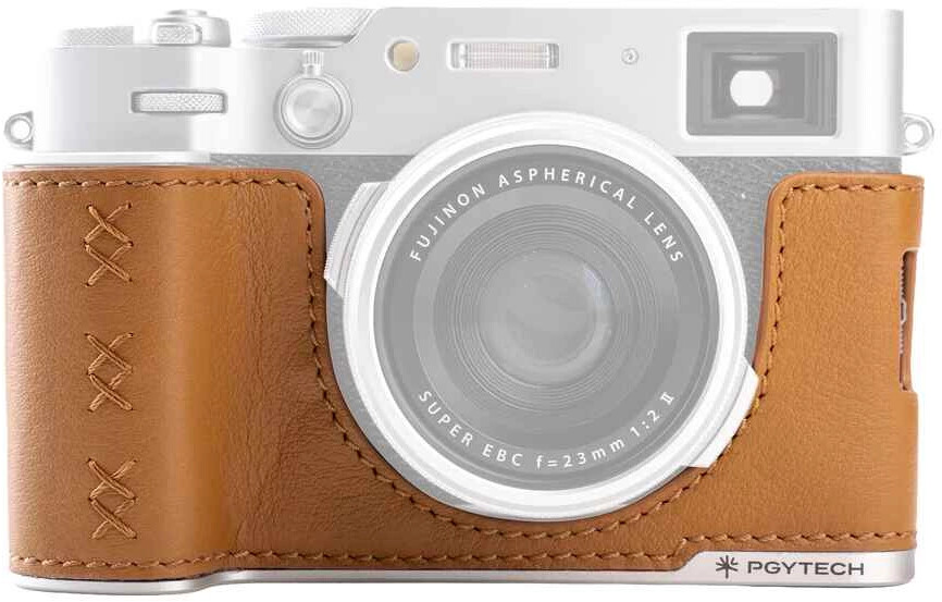 Etui skórzane PGYTECH na aparat Fuji X100 (Clay Brown)