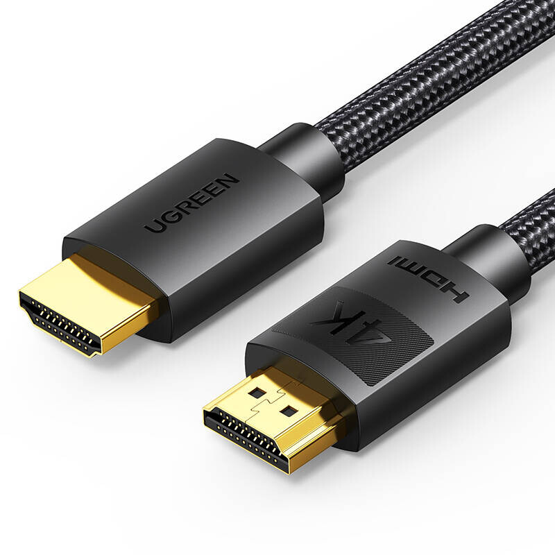 Kabel HDMI UGREEN HD119, 4K 60Hz, 1m czarny (30999)