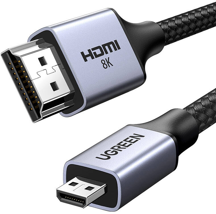 Kabel micro HDMI - HDMI UGREEN HD164 8K 2m (15517)