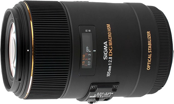 Obiektyw Sigma 105mm f/2,8 EX DG OS HSM Macro (Canon) + 2 lata gwarancji