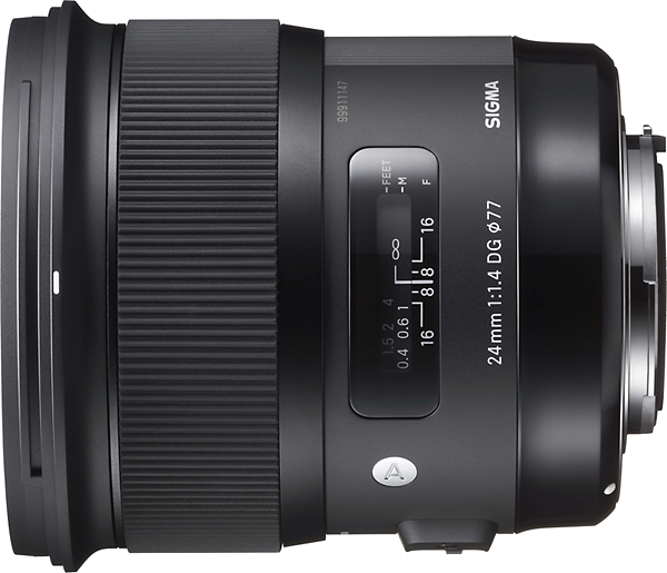 Obiektyw Sigma 24mm f/1,4 DG HSM Art (Canon) + 3 lata gwarancji