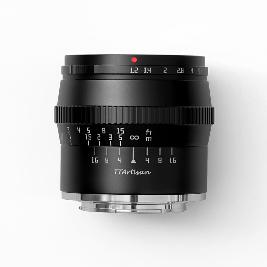 Obiektyw TTArtisan 50mm f/1,2 - mocowanie Canon EF-M