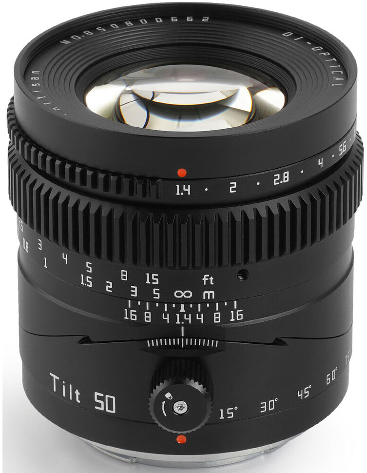 Obiektyw TTArtisan 50mm f/1,4 TILT - pełna klatka - Sony E