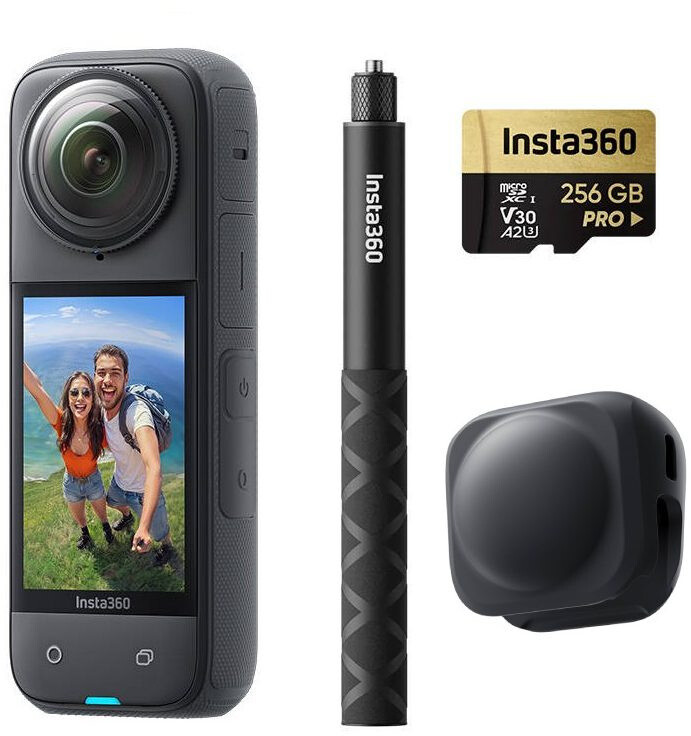 Kamera sferyczna 360º Insta360 X4 - 8K - Explorer Bundle