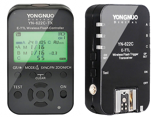 Yongnuo wyzwalacz radiowy YN-622C-KIT LCD