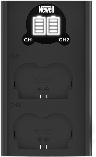 Ładowarka Newell podwójna DL-USB-C do akumulatorów FujiFilm NP-W235