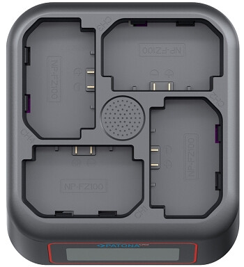 Ładowarka Patona 4-kanałowa USB-C PD/QC do akumulatorów Nikona EN-EL15 (45W)