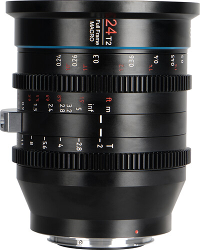 Obiektyw filmowy sferyczny Sirui Jupiter 24mm T2.0 Makro - Canon EF