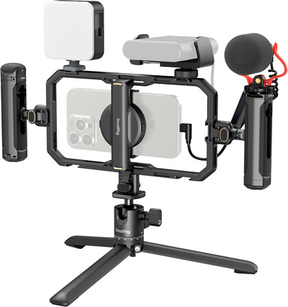 SmallRig 4704 All-in-One Video Kit for Smartphone Creators Qucik Pro Edition