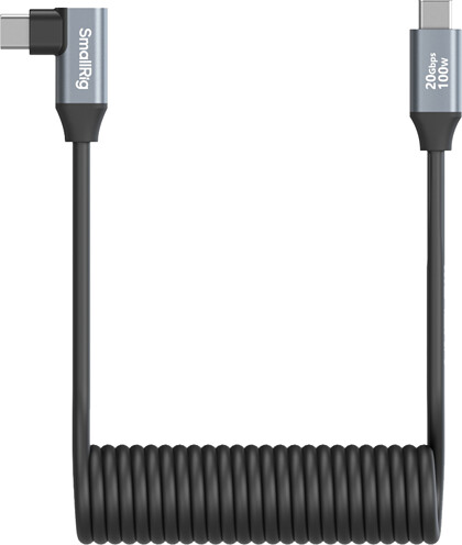 Kabel spiralny SmallRig 4792 USB-C Angled to USB-C Angled Coiled Data Cable