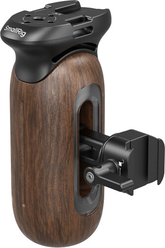 Uchwyt boczny SmallRig 5239 Wooden Side Handle with NATO Clamp