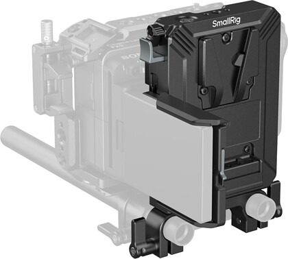 SmallRig 5226 V-Mount Battery Mount Plate Kit for 15mm LWS Rods